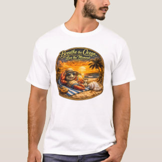 Breathe the Ocean – Live the Moment T-Shirt