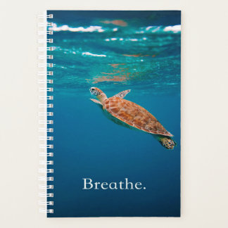 Breathe Turtle | Sea Turtle | Turtle Lover Planner
