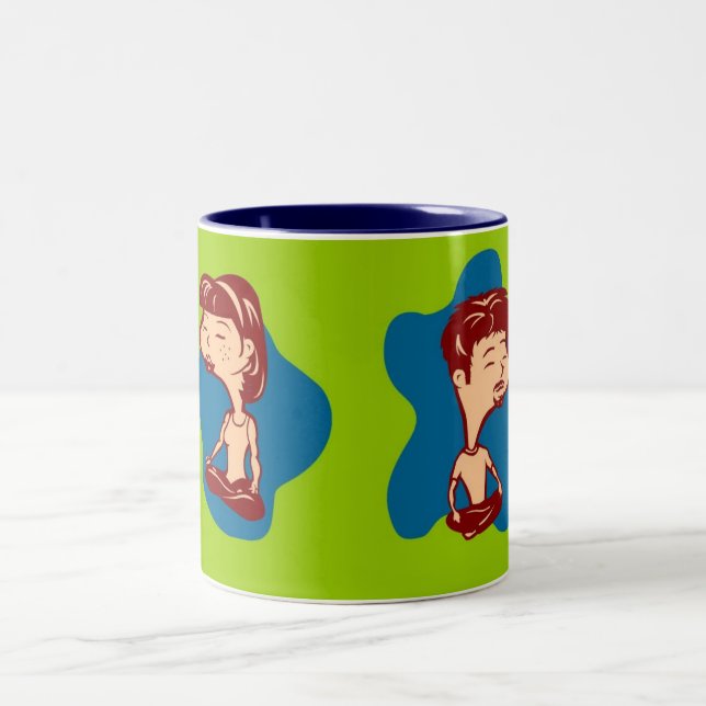Breathe Two-Tone Coffee Mug (Center)