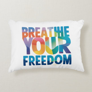 Breathe Your Freedom Accent Pillow