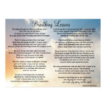 Breathing Lessons ©2012  by Trinka Polite (poster)