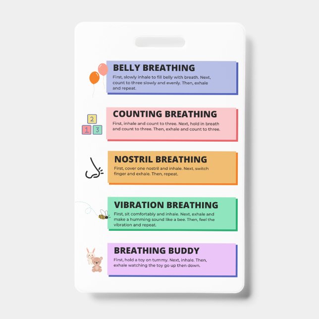 Breathing Techniques Badge Accessory (Front)