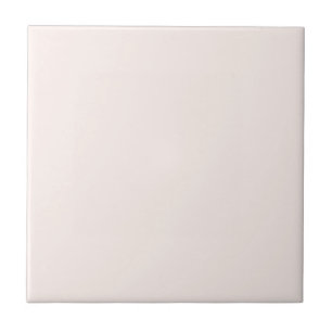 Breathlessly Pale Magenta Pink Solid Colour Tile