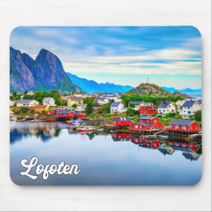Breathtaking Lofoten Islands, Norway Mouse Pad