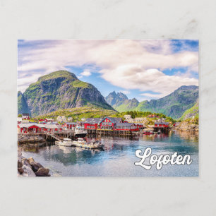 Breathtaking Lofoten, Norway Postcard