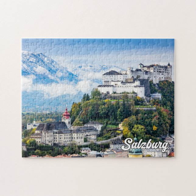 Breathtaking Salzburg, Austria Jigsaw Puzzle (Horizontal)