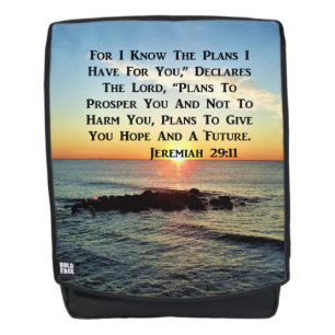 BREATHTAKING SUNRISE JEREMIAH 29:11 BACKPACK