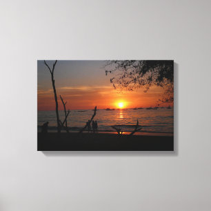 Breathtaking Tamarindo Sunset Canvas Print