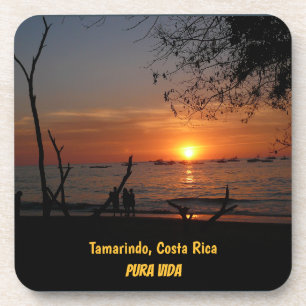 Breathtaking Tamarindo Sunset Coaster