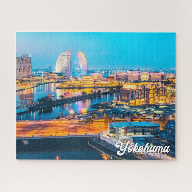 Breathtaking Yokohama, Japan Jigsaw Puzzle (Horizontal)