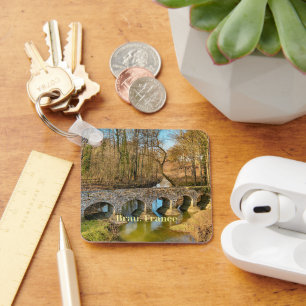 Breau, France Keychain