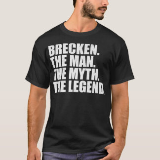 BreckenBrecken Name Brecken given name T-Shirt