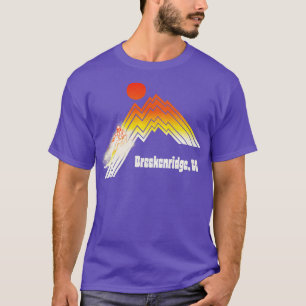 Breckenridge Colorado 70s80s Retro Souvenir Style T-Shirt