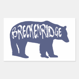 Breckenridge Colorado Bear Sticker