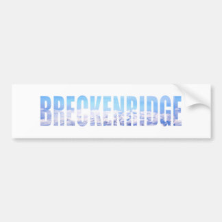 Breckenridge, Colorado Bumper Sticker