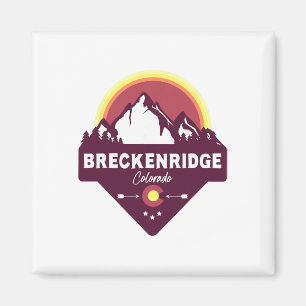 Breckenridge Colorado Co Rocky Mountains Hiking Sk Magnet
