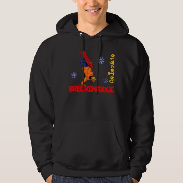 Breckenridge Colorado gars sweat - shirt à capuche (Devant)