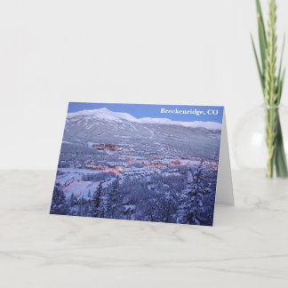 Breckenridge, Colorado Greeting Card