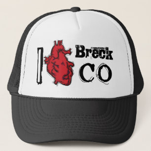 Breckenridge Colorado heart hat