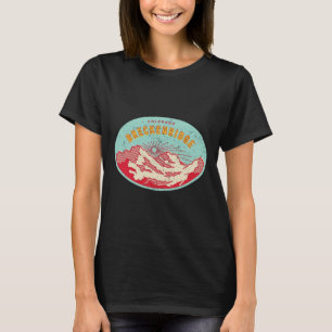 Breckenridge Colorado Mountain Skiing Hiking Vinta T-Shirt