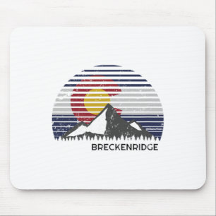 Breckenridge Colorado Mountain Top  Mouse Pad