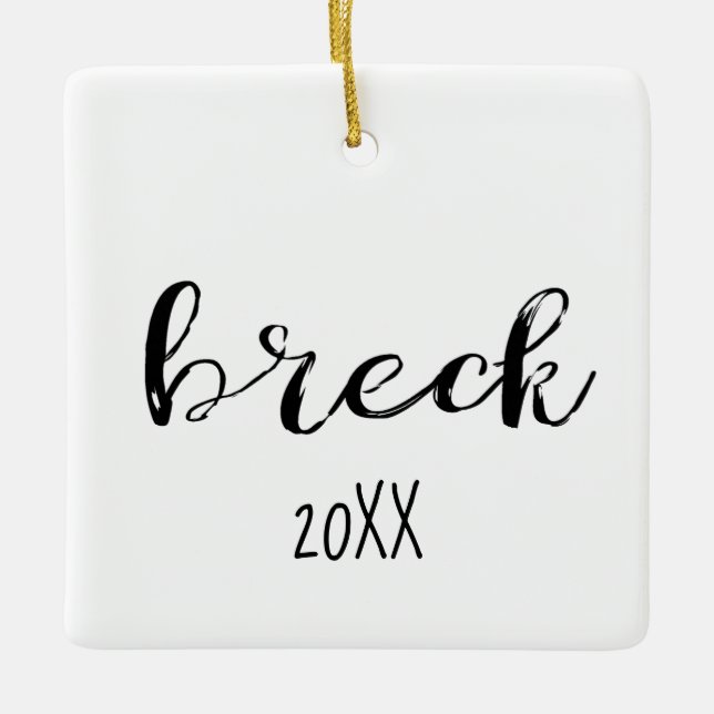 Breckenridge, Colorado Ornament (Front)