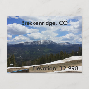 Breckenridge, Colorado postcard