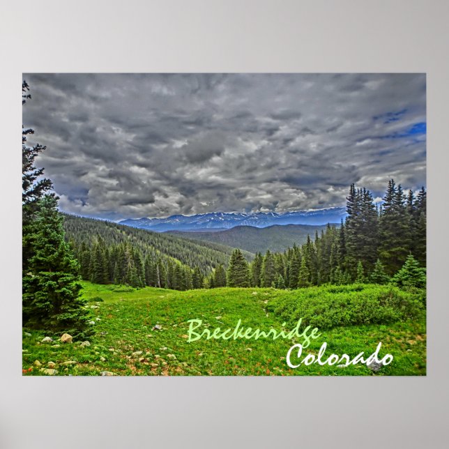 Breckenridge Colorado poster pittoresque été (Devant)
