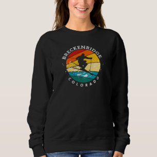 Breckenridge Colorado Retro Vintage Sweatshirt