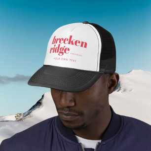 Breckenridge Colorado ski vacation apparel Trucker Hat