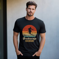 Breckenridge Colorado Skiing Vintage Mountain Ski