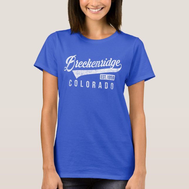 Breckenridge Colorado T-Shirt (Front)