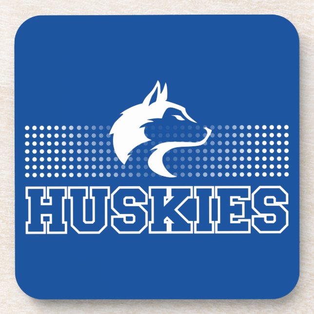 Breckenridge Huskies Coaster (Front)