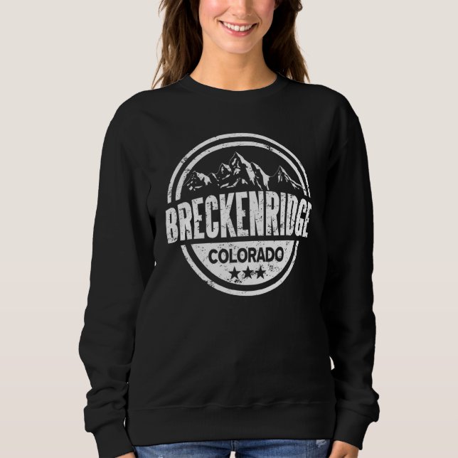 Breckenridge Mountains Sweatshirt (Front)