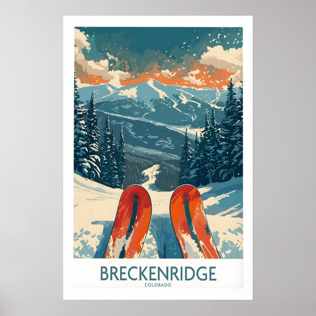 Breckenridge Poster Colorado 1 (Front)