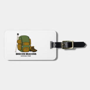 Brecon Beacons National Park Backpack Luggage Tag