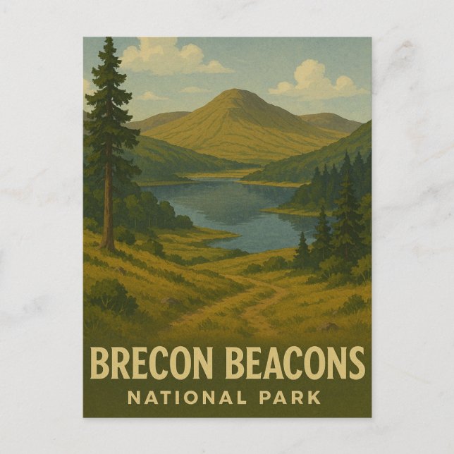 Brecon Beacons National Park Postcard (Front)