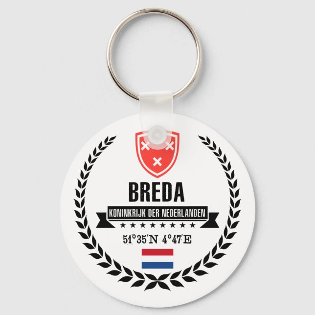 Breda Keychain (Front)