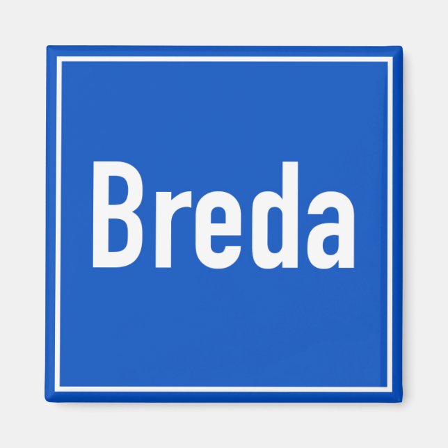 Breda Magnet | PAYS-BAS | Hollande | 076 (Devant)