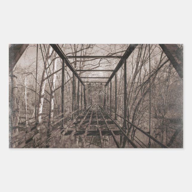 Breeden's bridge, Indiana Sticker (Front)