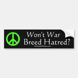 Breeding Hatred Bumper Sticker