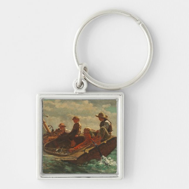 Breezing Up (A Fair Wind) 1873-76 Keychain (Front)