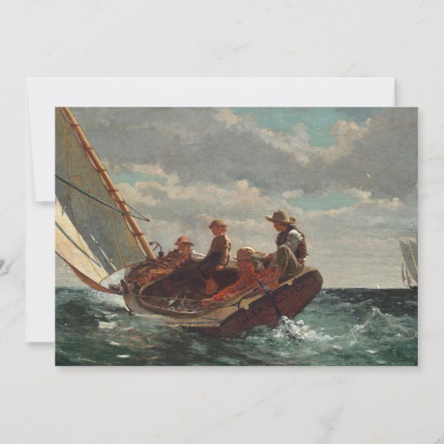 Breezing Up (A Fair Wind) | Winslow Homer (Front)