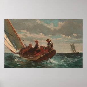 Breezing Up - Winslow Homer Fine Art Poster