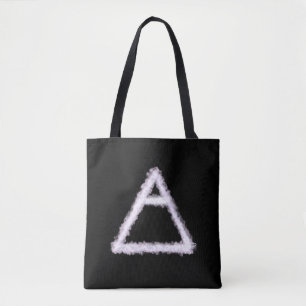 Breezy Air Element Alchemy Symbol Tote Bag