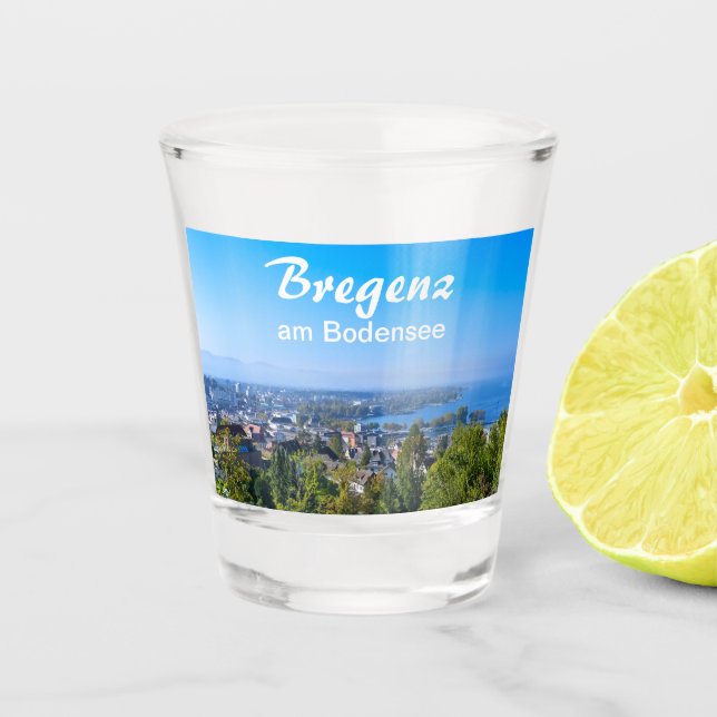 Bregenz am Bodensee in Austria Shot Glass (Front)