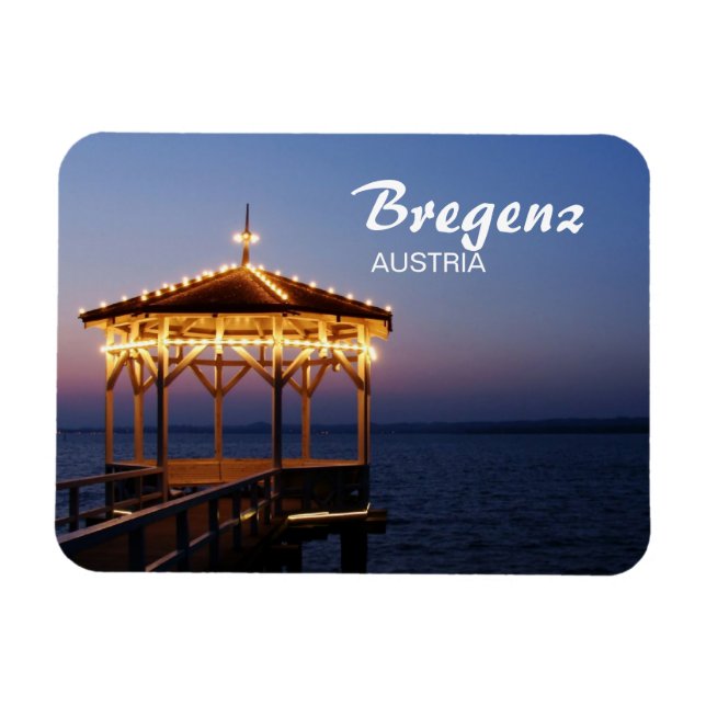 Bregenz en Autriche - Magnet Premium (Horizontal)