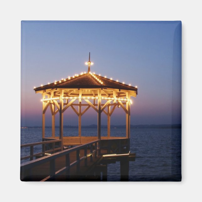 Bregenz in Austria at the Lake Constance Souvenir Magnet (Front)