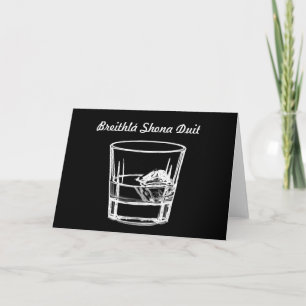 Breithlah shona duit / Irish Gaelic Happy Birthday Card