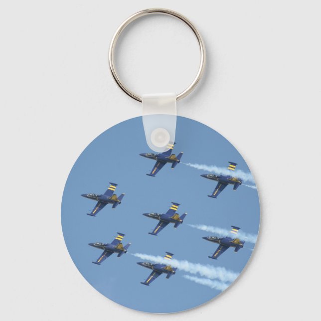 Breitling air squadron on airshow keychain (Front)